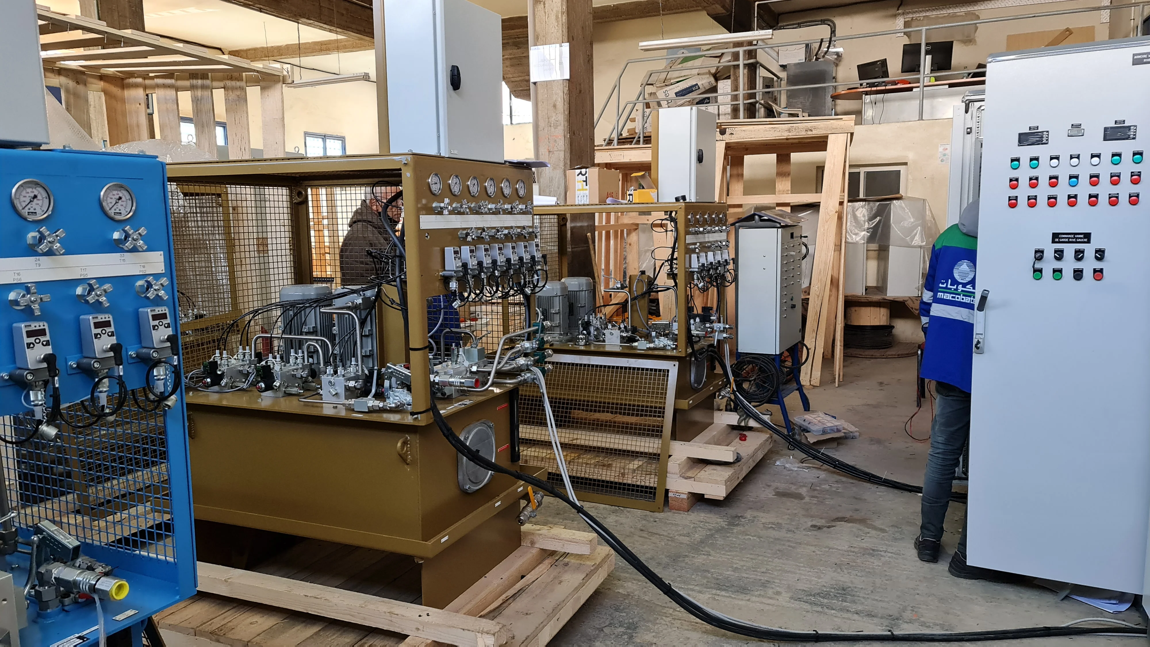 Advanced electrical control systems by MACOBATE